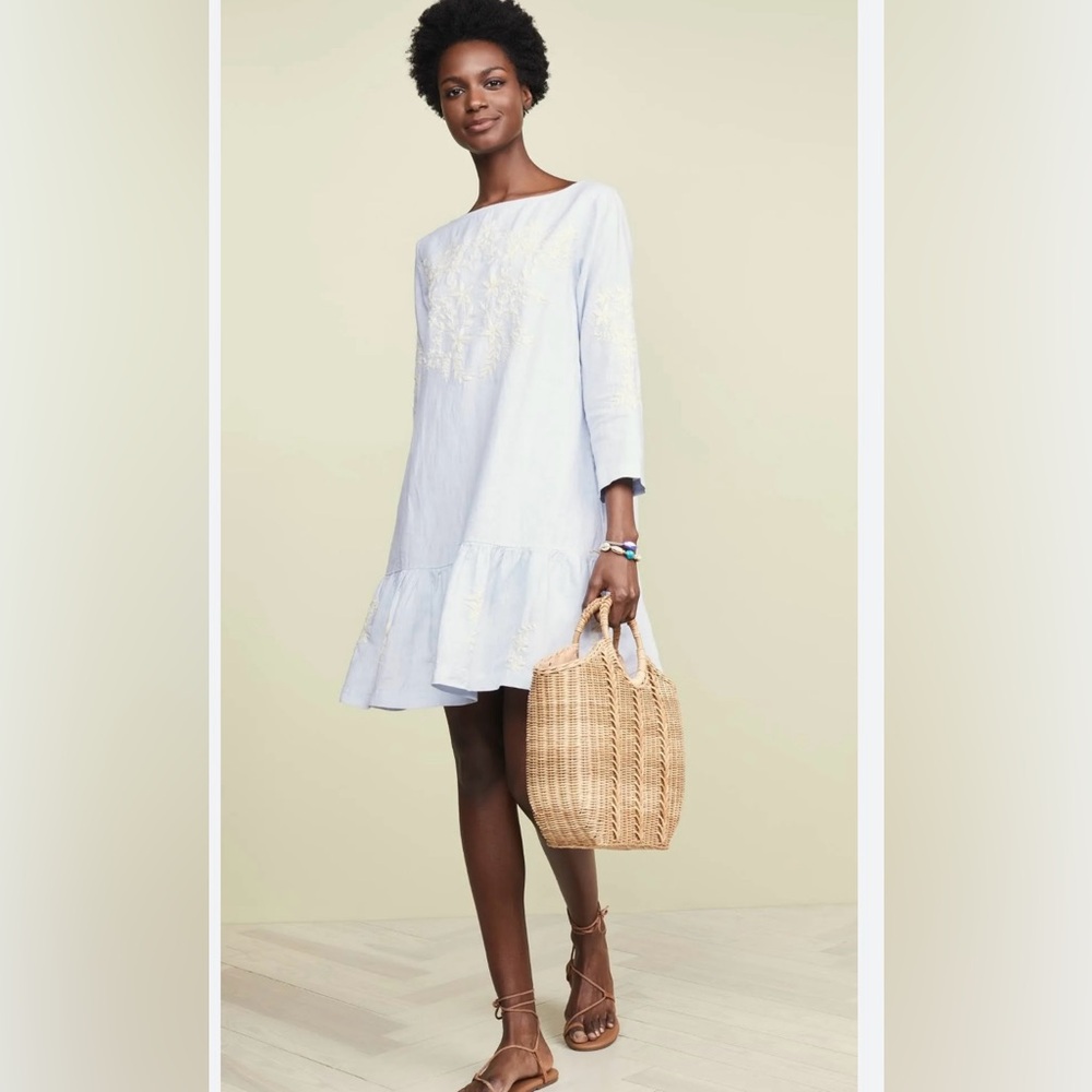 Roller Rabbit Light Blue Ebonie Dress